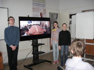 Виртуальная встреча учеников 6-7 классов с ребятами из Милана в рамках программы Клуба Любителей математики школ ОРТ
