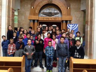 Посещение Мемориальной синагоги на Поклонной горе